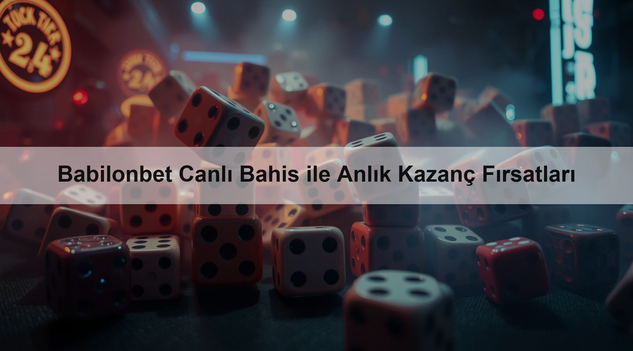 Babilonbet Canlı Bahis ile Anlık Kazanç Fırsatları