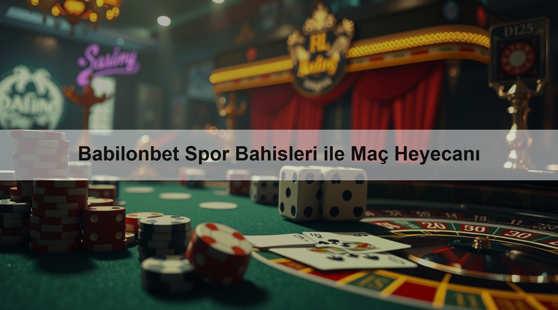 Babilonbet Spor Bahisleri ile Maç Heyecanı